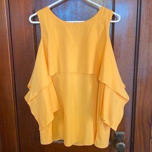 Gibson Latimer Cold Shoulder Blouse